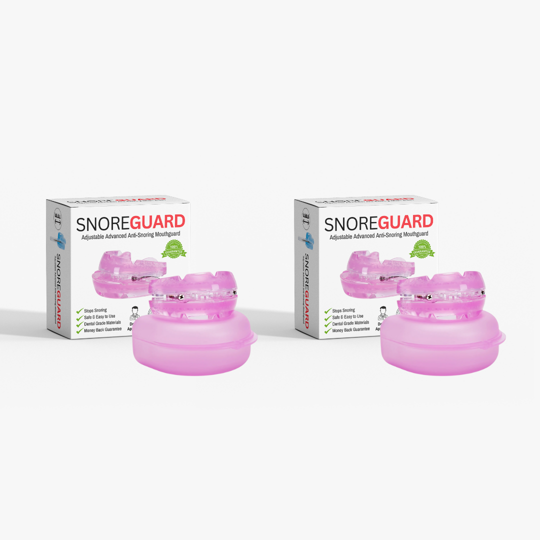 2x Snoreguard Anti-Snoring Mandibular Device